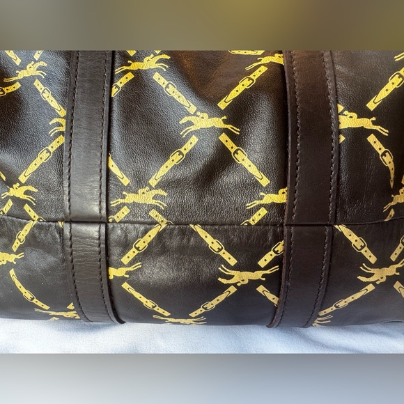 ✨Rare Vintage Longchamp Horsebit Leather Boston Bag✨ - Picture 16 of 16